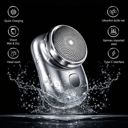 Mini Electric Shaver Portable Pocket Fashion Rechargeable Wireless Beard Hair Razor For Men And Women